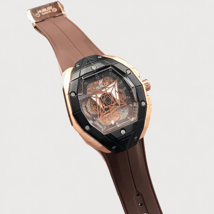 Luxury Hublot Men’s Watch – Spider Model, Diamond Style