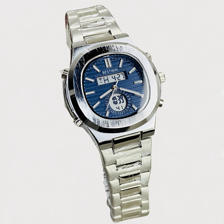 BESTWIN Dual Time Luxury Men’s Watch
