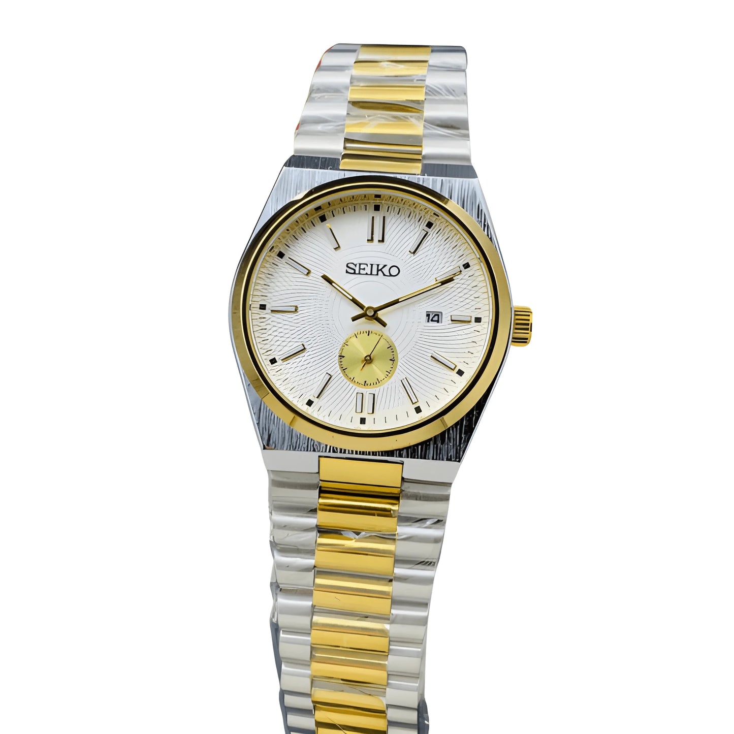 Seiko Men’s Two-Tone Stainless Steel Watch – Premium Quality