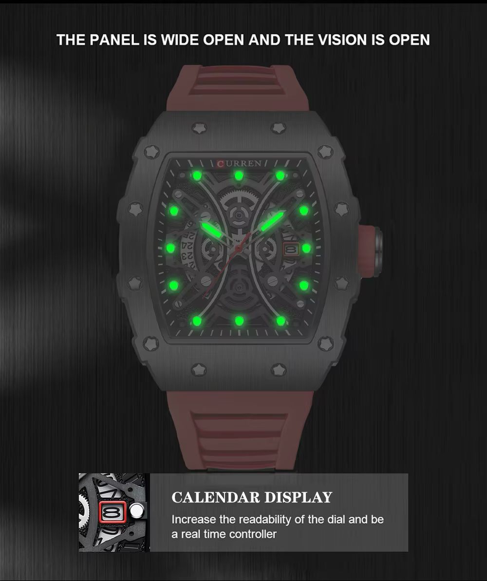 Curren Men’s Luxury RM Model Watch ⏱️