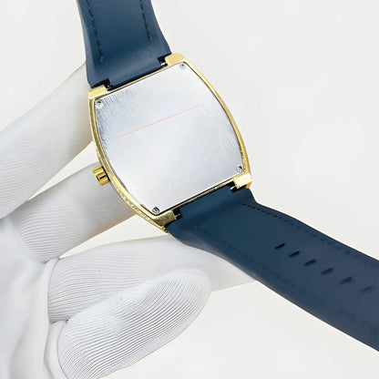 Luxury Franck Muller- Men's Watch – Diamond Dial, Premium Leather Strap