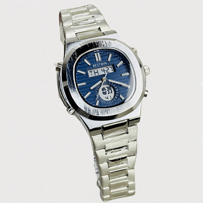 BESTWIN Dual Time Luxury Men’s Watch