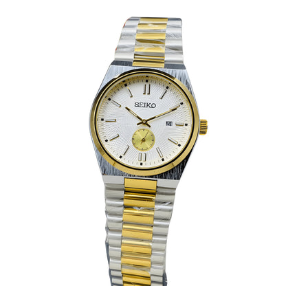 Seiko Men’s Two-Tone Stainless Steel Watch – Premium Quality