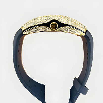 Luxury Franck Muller- Men's Watch – Diamond Dial, Premium Leather Strap