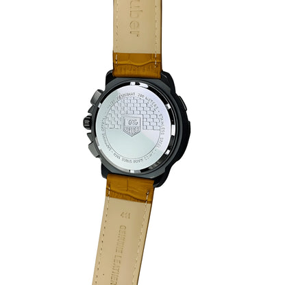 TAG Heuer Men’s Premium Chronograph Watch – Leather Strap